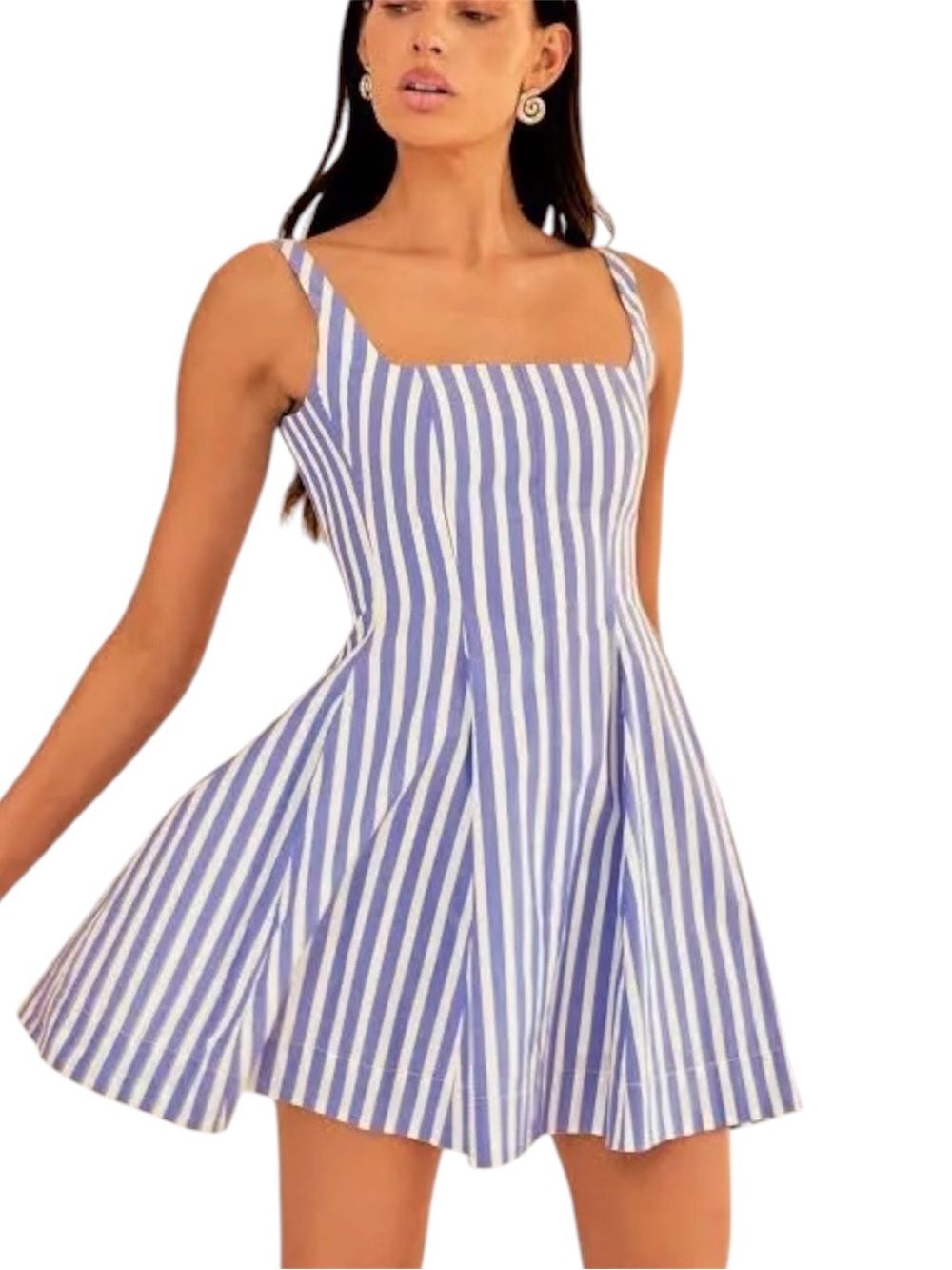 Generation Love Courtney Wide Stripe Poplin Dress XXL NWT Revolve